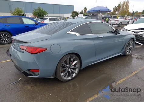 2021 Infiniti Q60 Red Sport 400 from USA, damaged, VIN JN1FV7LKXMM530513